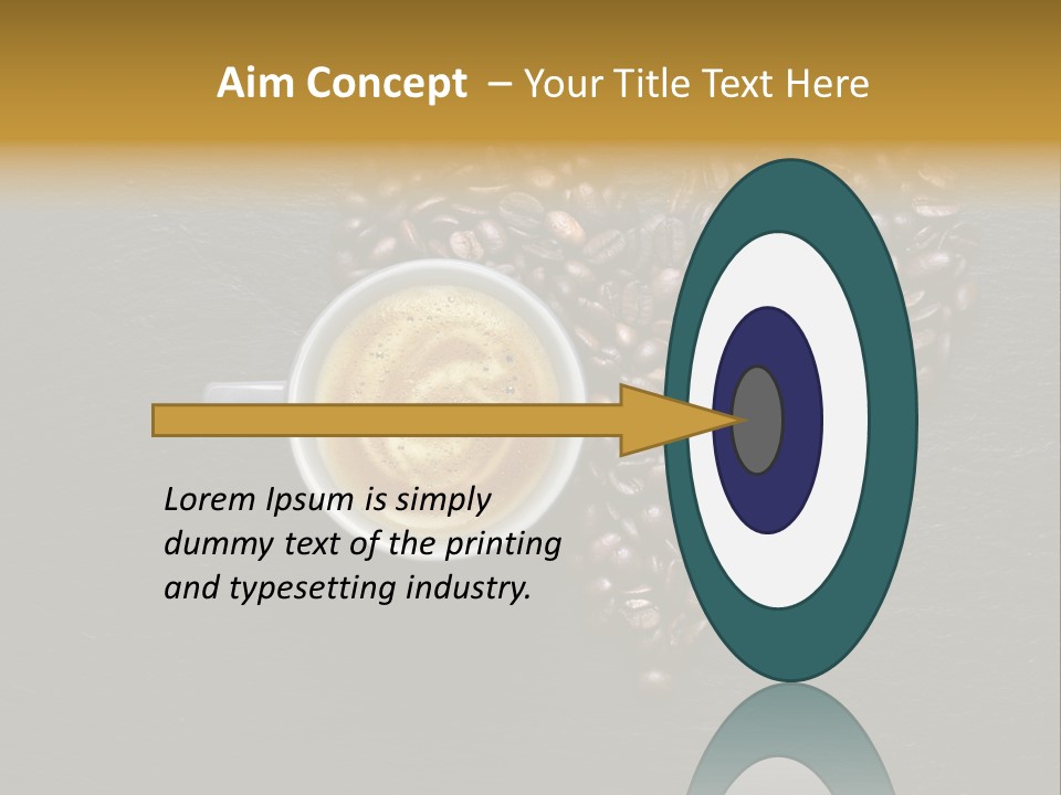 Matin Alimentation Mousse PowerPoint Template