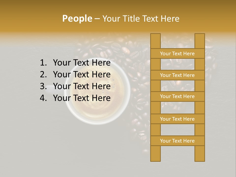 Matin Alimentation Mousse PowerPoint Template