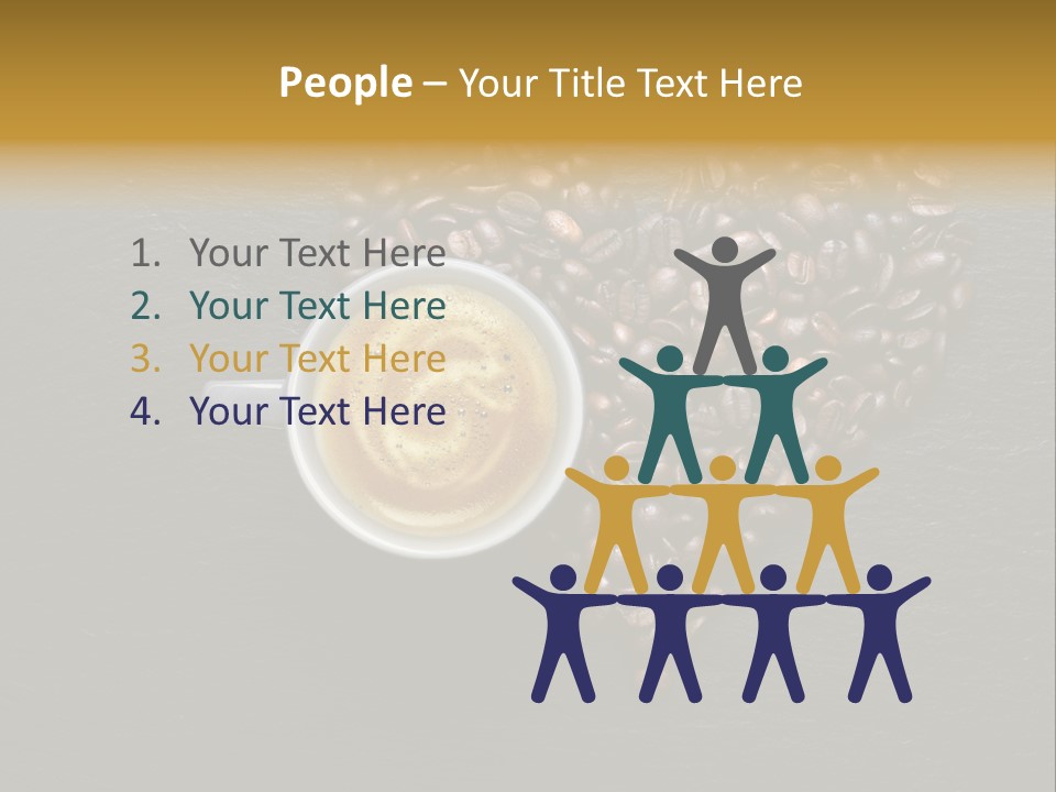 Matin Alimentation Mousse PowerPoint Template