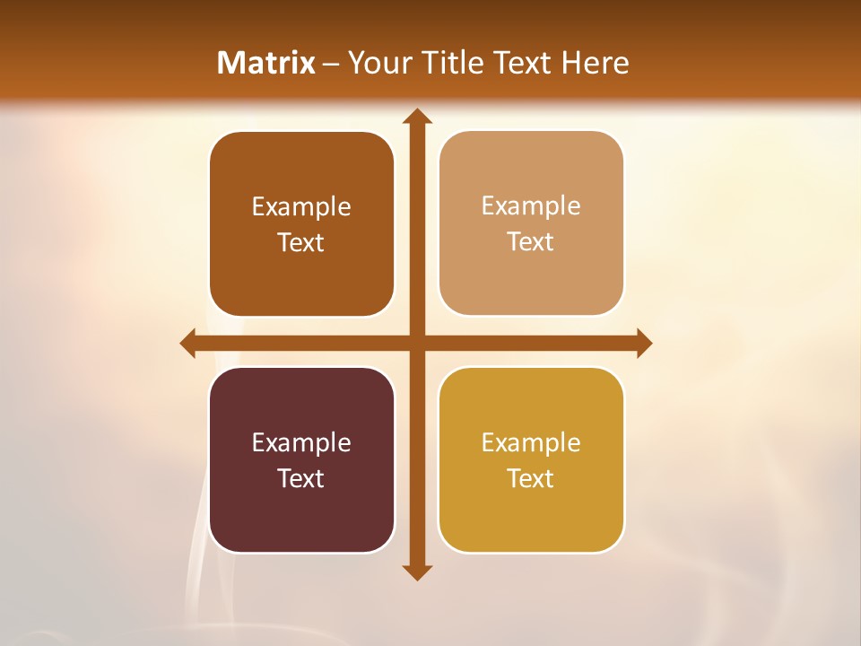 Smoke Hot Drinks Restarurant PowerPoint Template