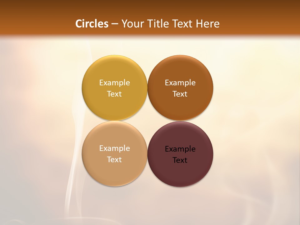 Smoke Hot Drinks Restarurant PowerPoint Template