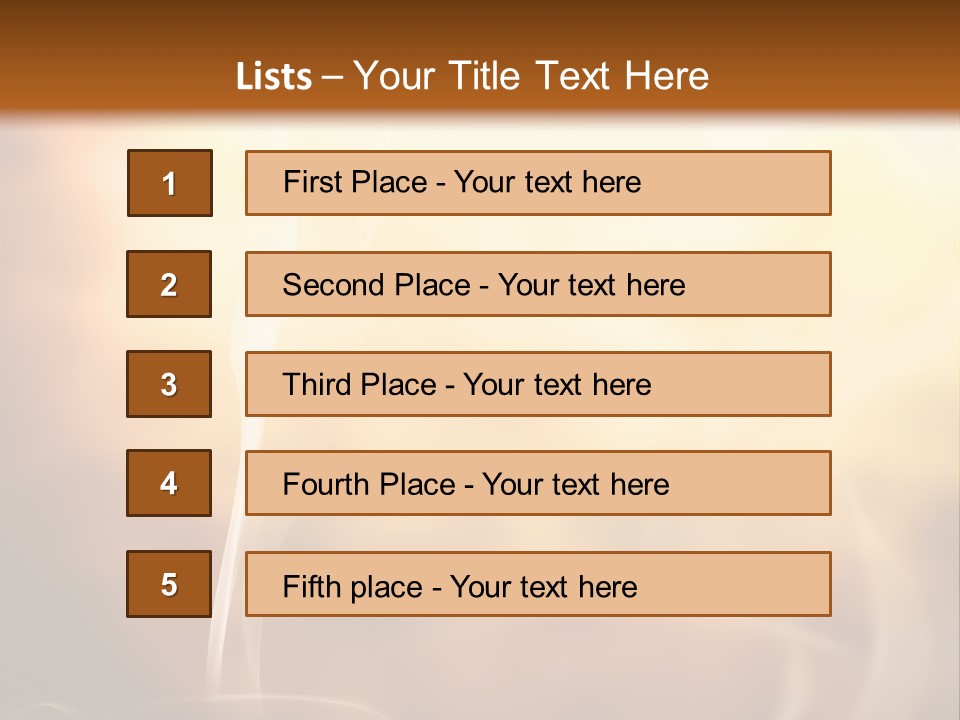 Smoke Hot Drinks Restarurant PowerPoint Template