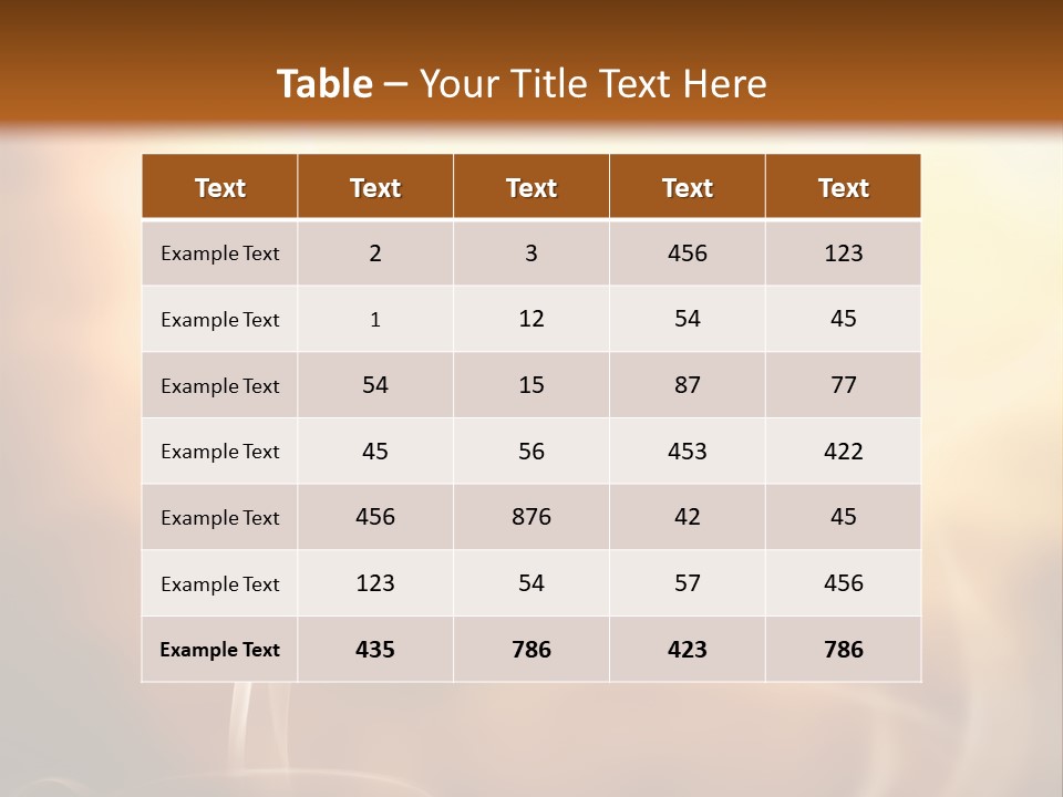 Smoke Hot Drinks Restarurant PowerPoint Template