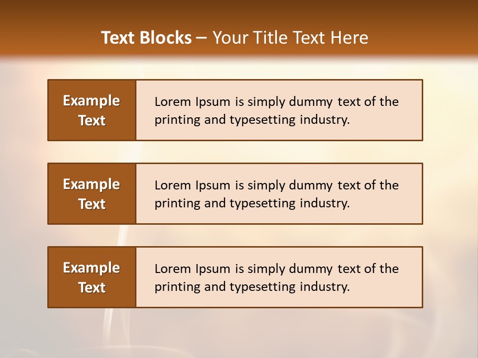 Smoke Hot Drinks Restarurant PowerPoint Template