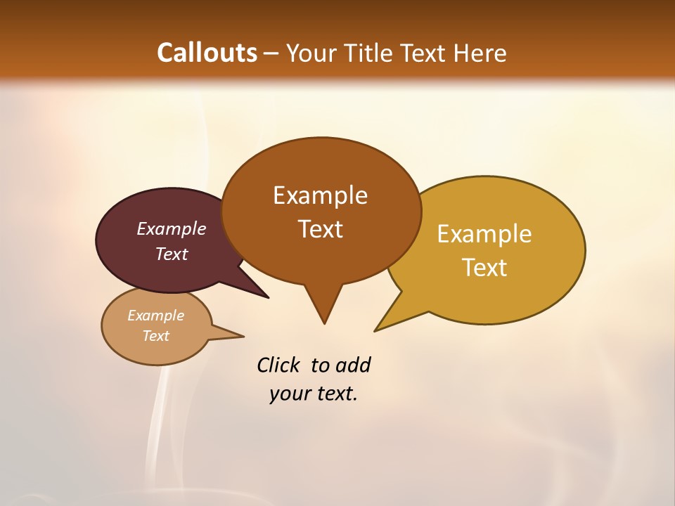 Smoke Hot Drinks Restarurant PowerPoint Template