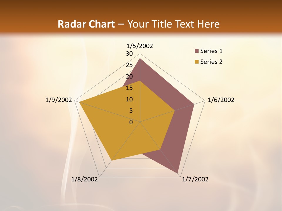 Smoke Hot Drinks Restarurant PowerPoint Template