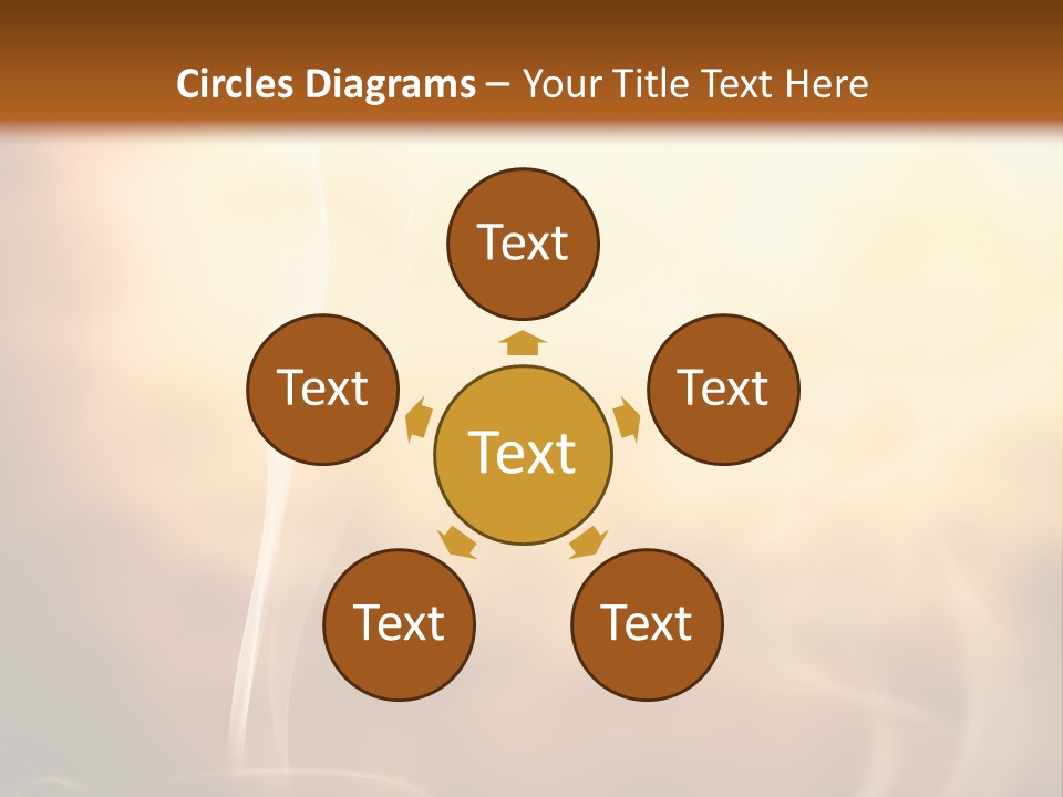 Smoke Hot Drinks Restarurant PowerPoint Template