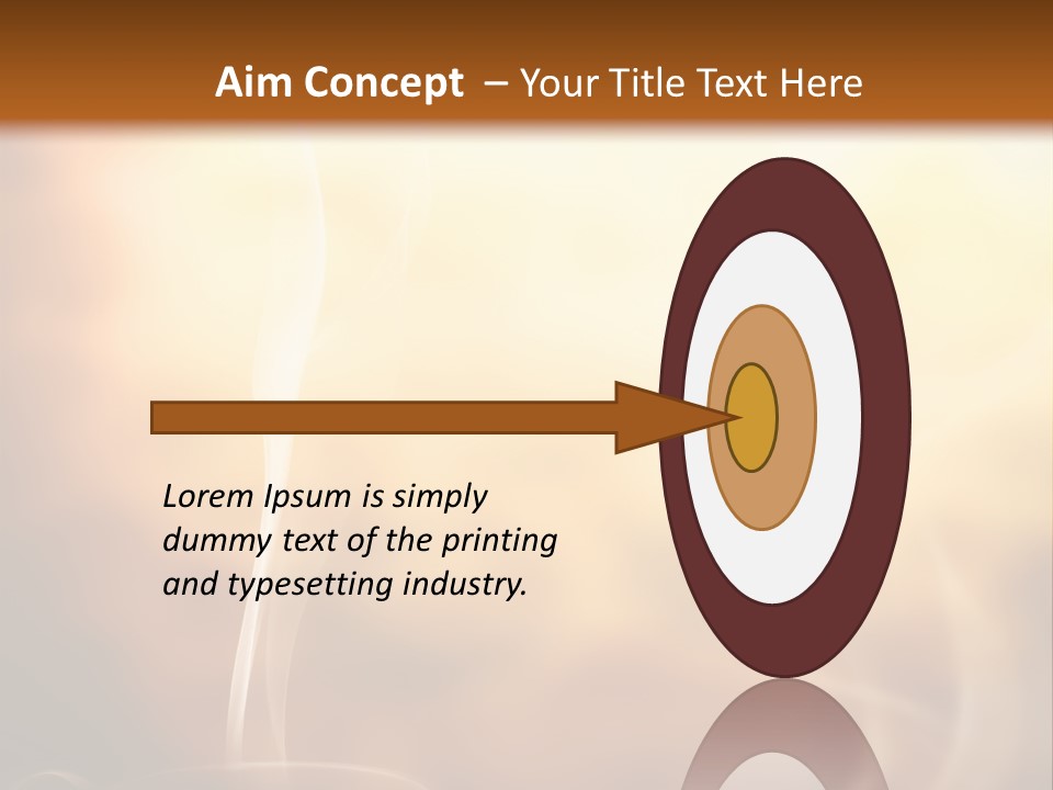 Smoke Hot Drinks Restarurant PowerPoint Template