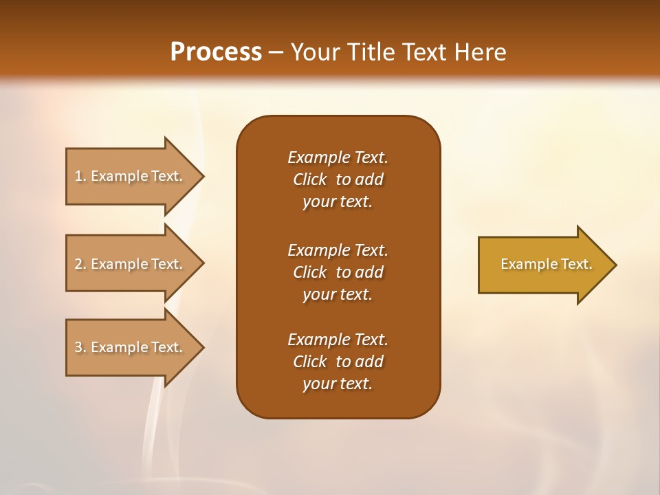 Smoke Hot Drinks Restarurant PowerPoint Template