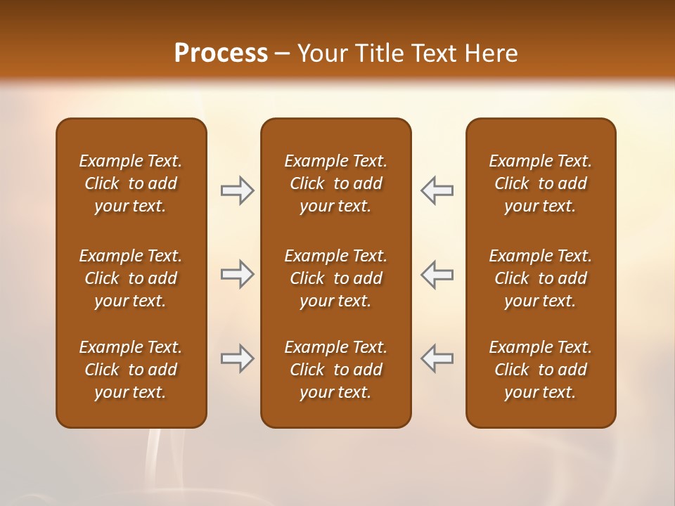 Smoke Hot Drinks Restarurant PowerPoint Template