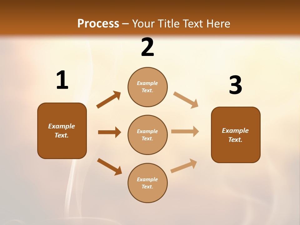 Smoke Hot Drinks Restarurant PowerPoint Template