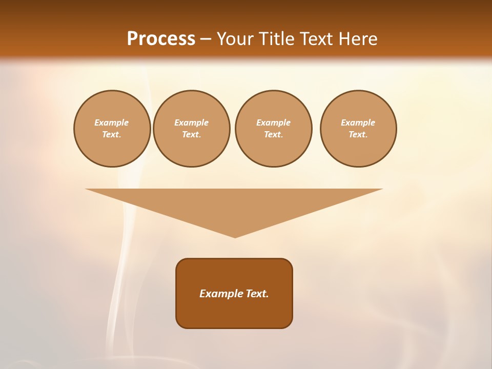 Smoke Hot Drinks Restarurant PowerPoint Template