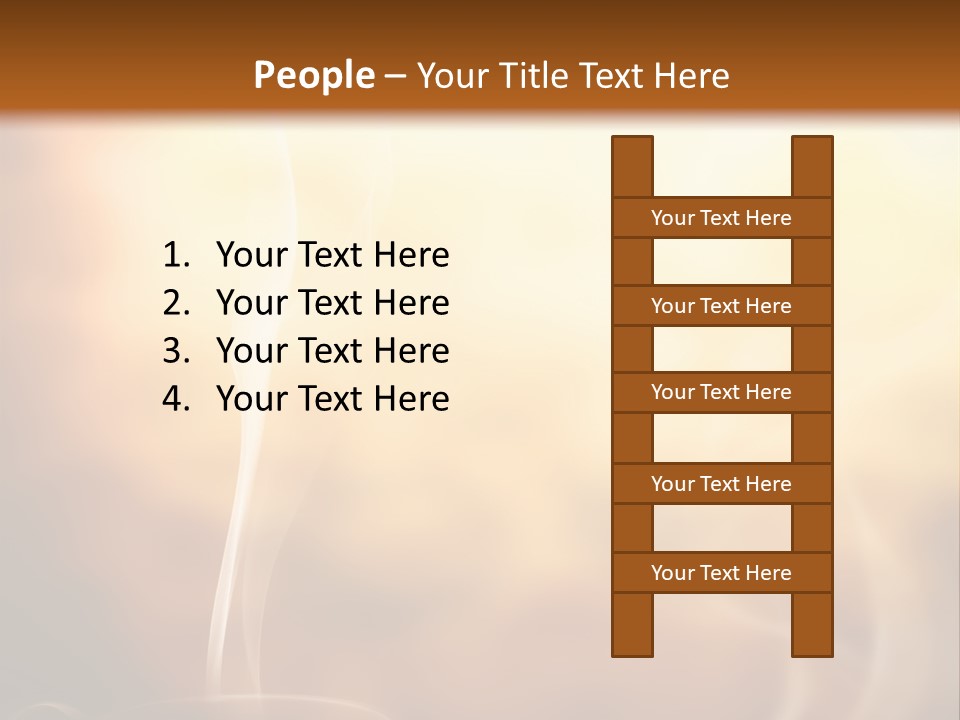 Smoke Hot Drinks Restarurant PowerPoint Template