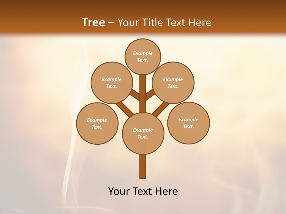 Smoke Hot Drinks Restarurant PowerPoint Template