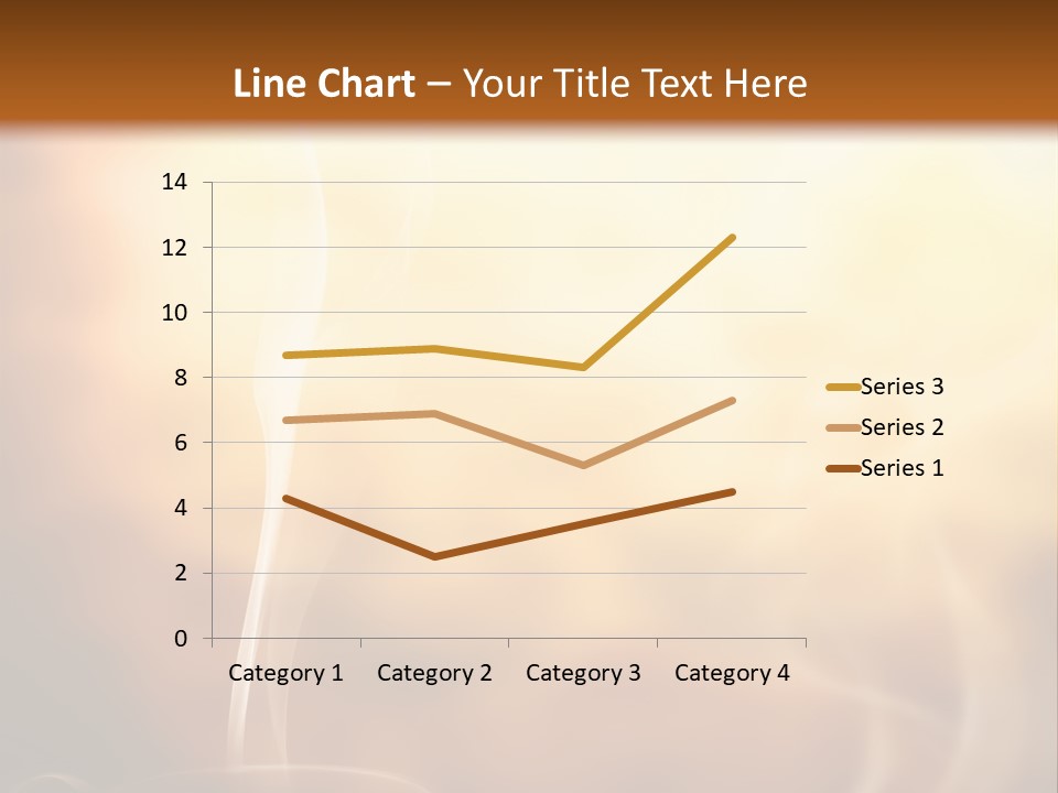 Smoke Hot Drinks Restarurant PowerPoint Template