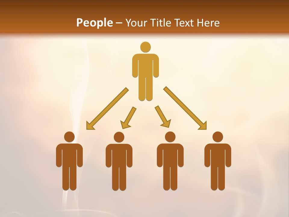 Smoke Hot Drinks Restarurant PowerPoint Template