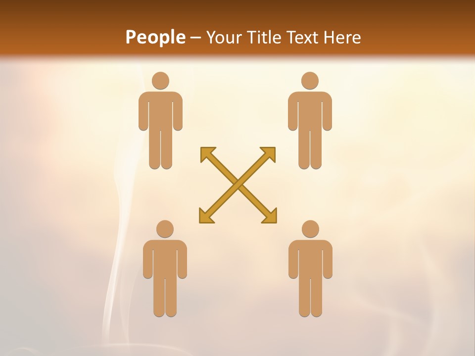 Smoke Hot Drinks Restarurant PowerPoint Template