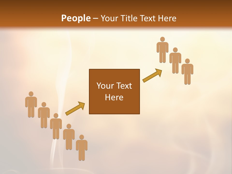 Smoke Hot Drinks Restarurant PowerPoint Template