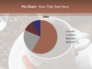 Brewed Roasted Black PowerPoint Template