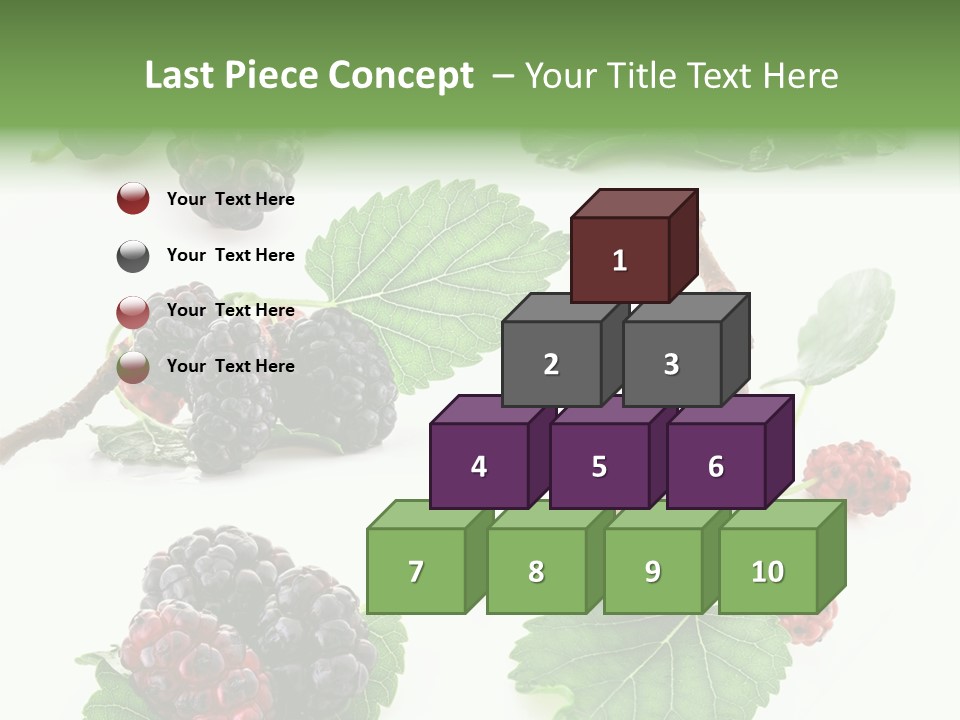 Three Clean Fresh PowerPoint Template