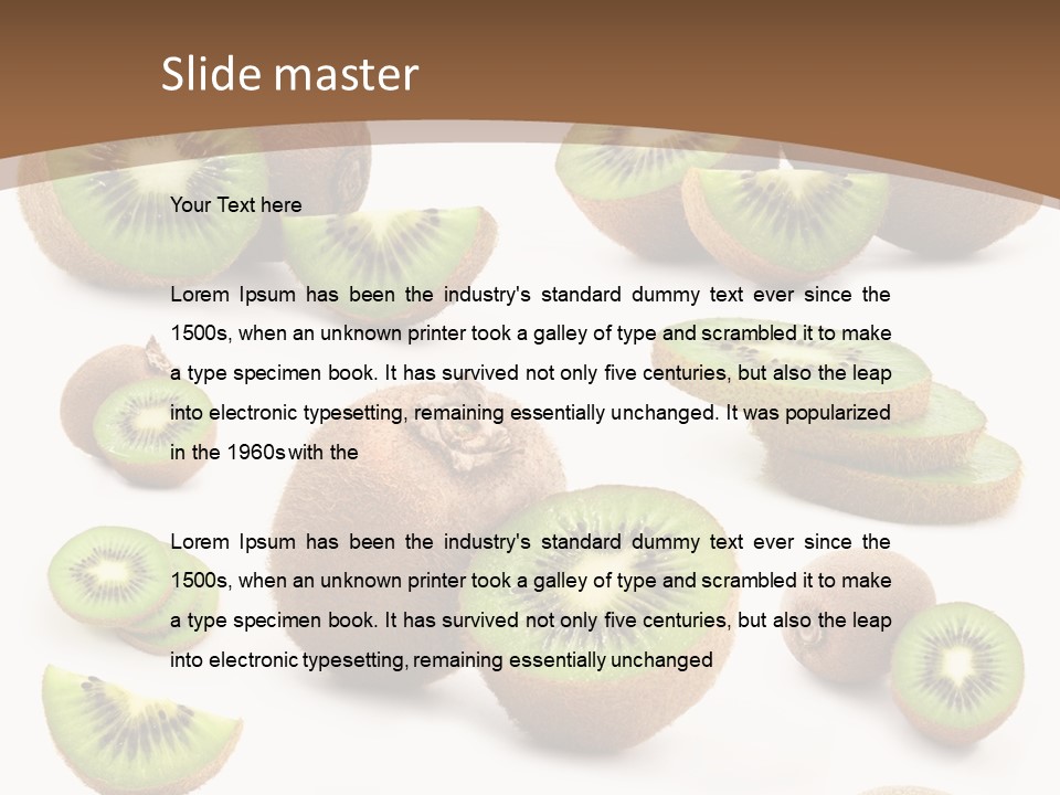 Collection Part White PowerPoint Template