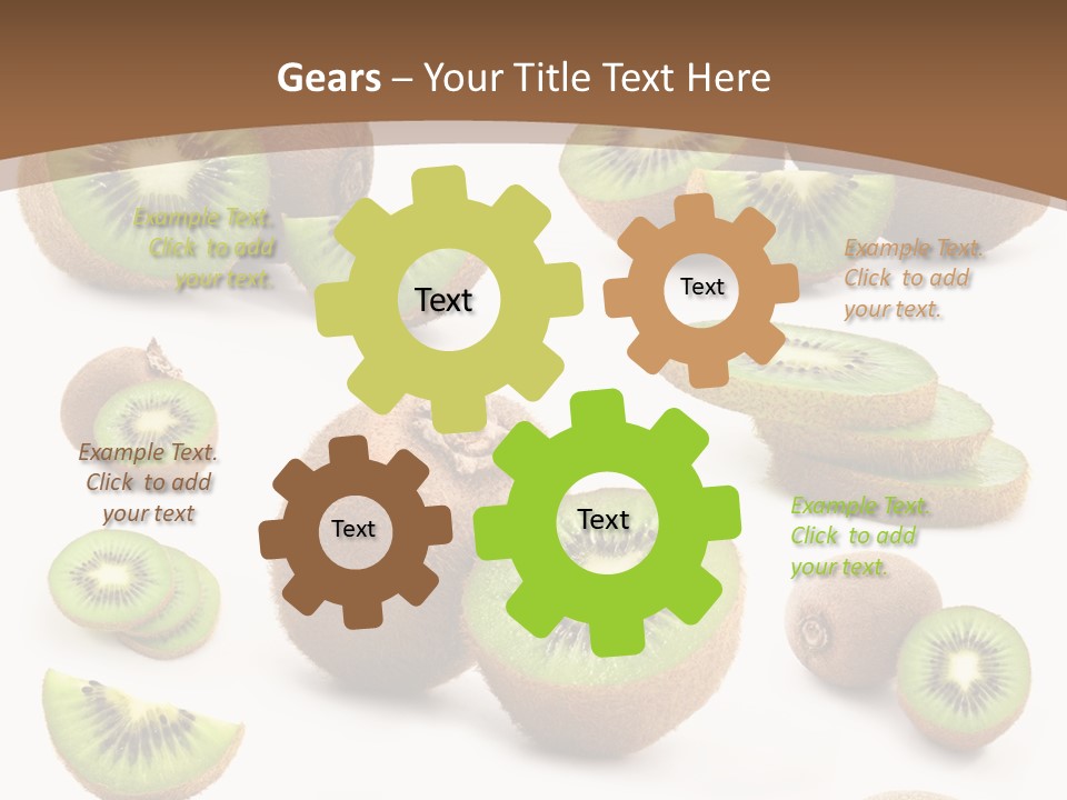 Collection Part White PowerPoint Template