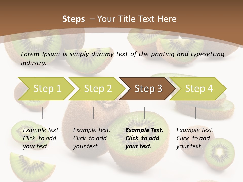 Collection Part White PowerPoint Template