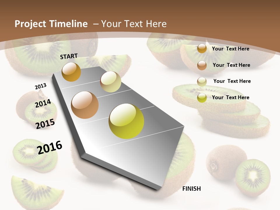 Collection Part White PowerPoint Template