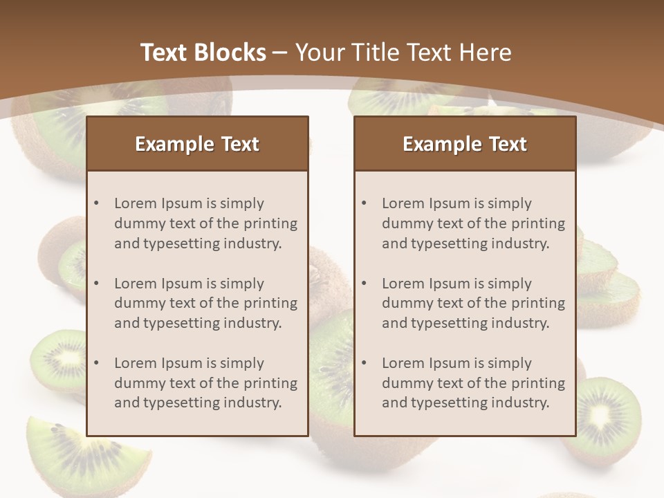 Collection Part White PowerPoint Template