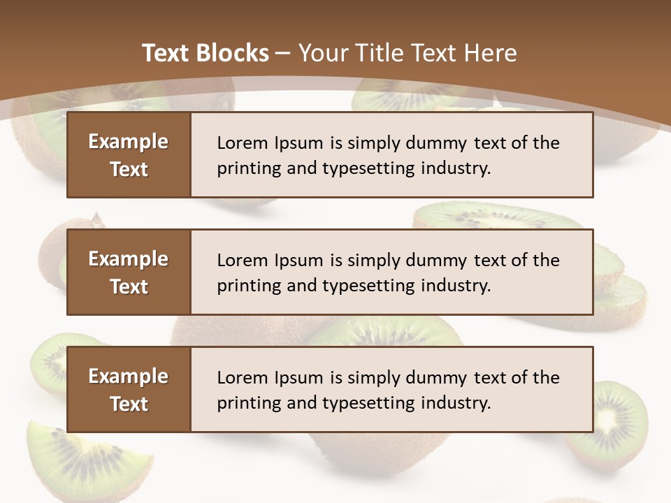 Collection Part White PowerPoint Template