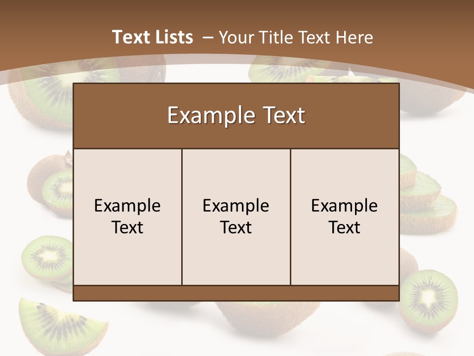 Collection Part White PowerPoint Template