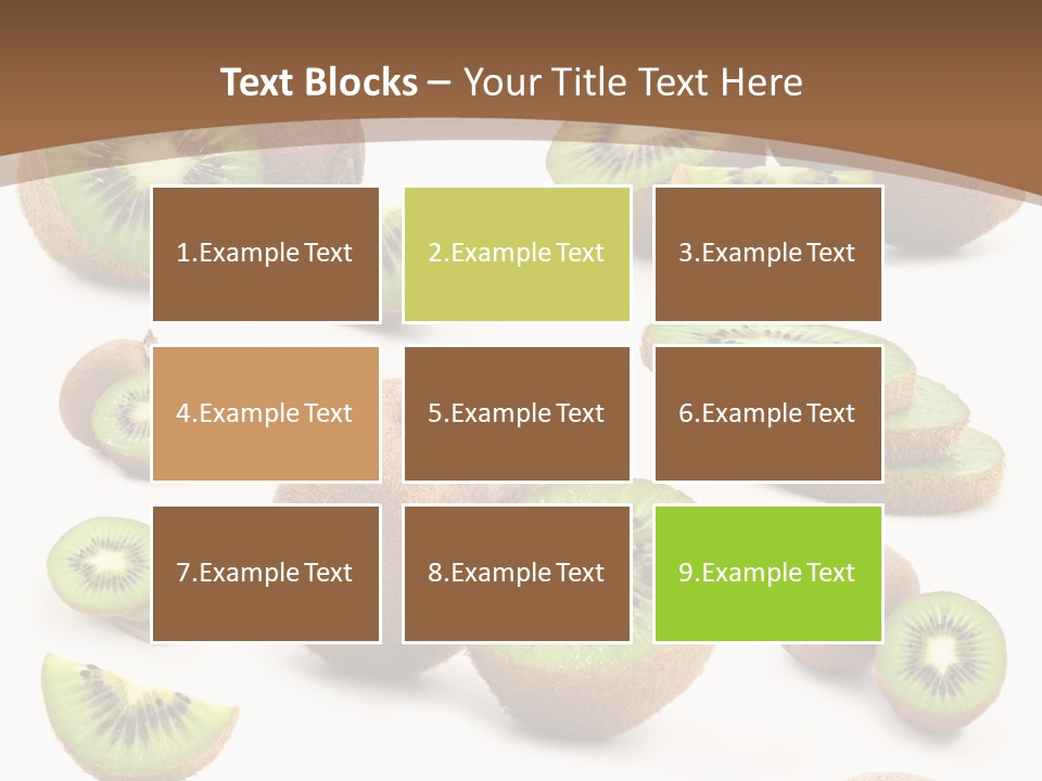 Collection Part White PowerPoint Template