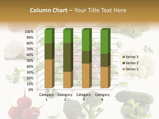 Pork Cauliflower Potatoes PowerPoint Template