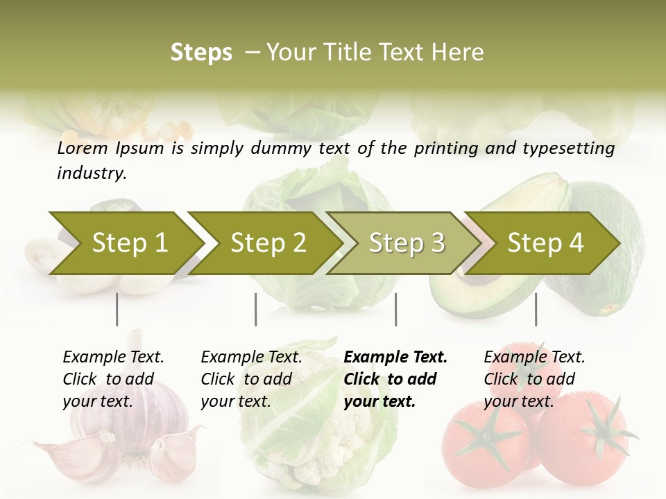 Yellow Isolate Tasty PowerPoint Template