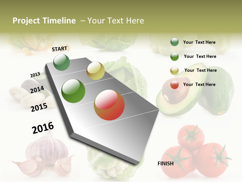 Yellow Isolate Tasty PowerPoint Template