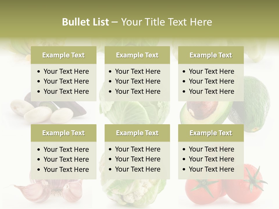 Yellow Isolate Tasty PowerPoint Template