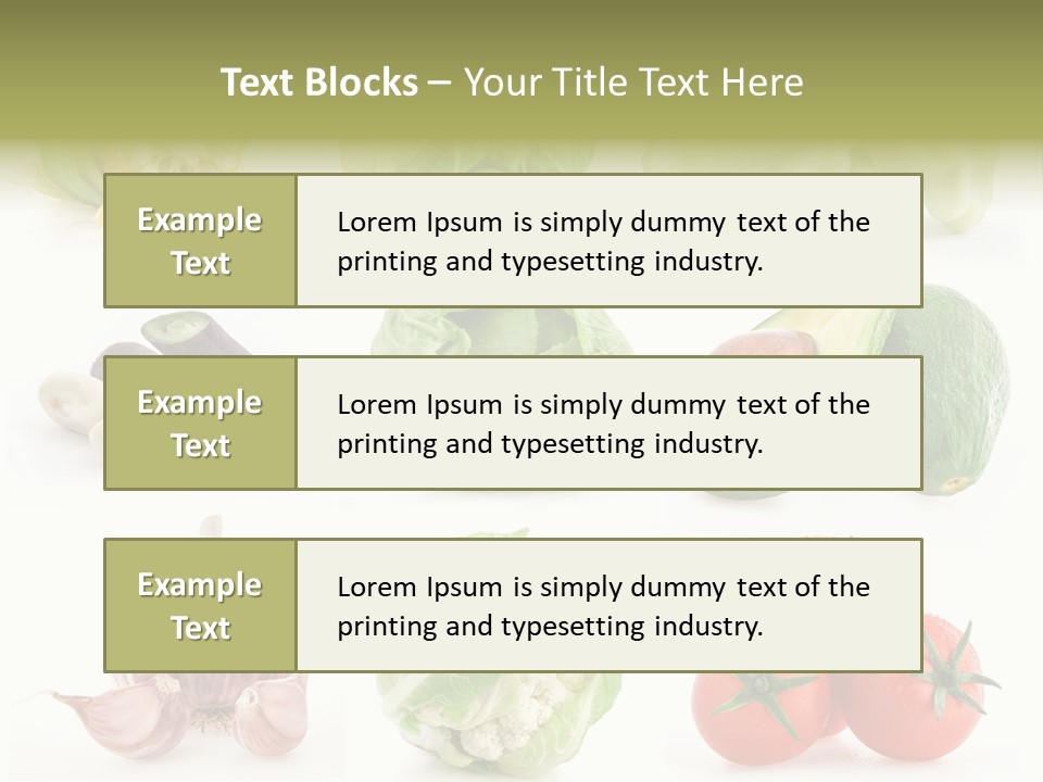 Yellow Isolate Tasty PowerPoint Template