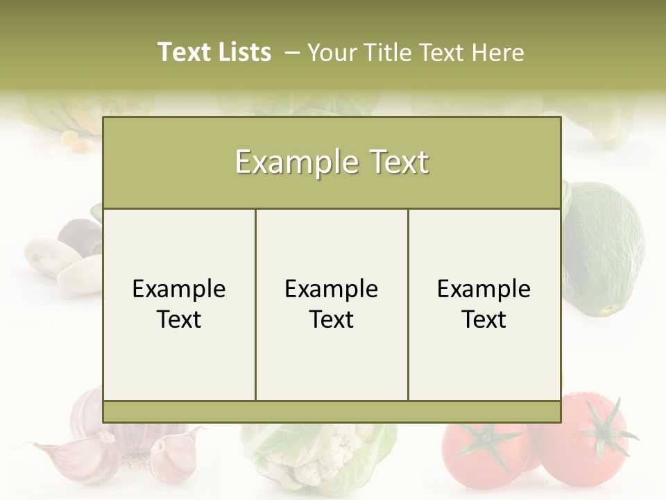 Yellow Isolate Tasty PowerPoint Template