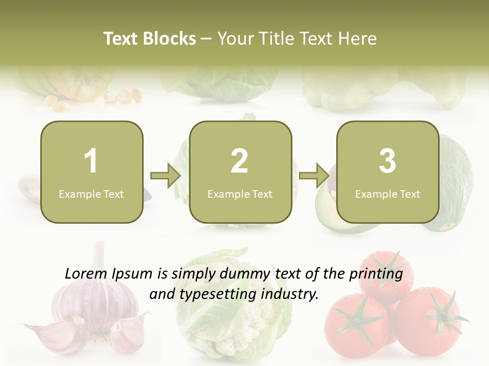 Yellow Isolate Tasty PowerPoint Template