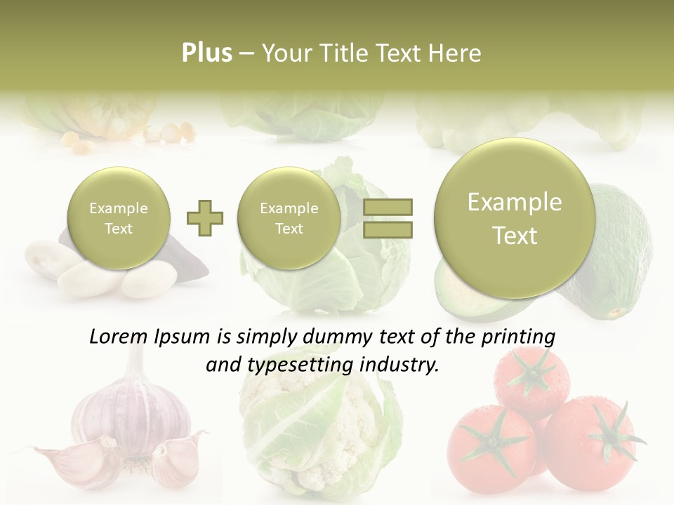 Yellow Isolate Tasty PowerPoint Template