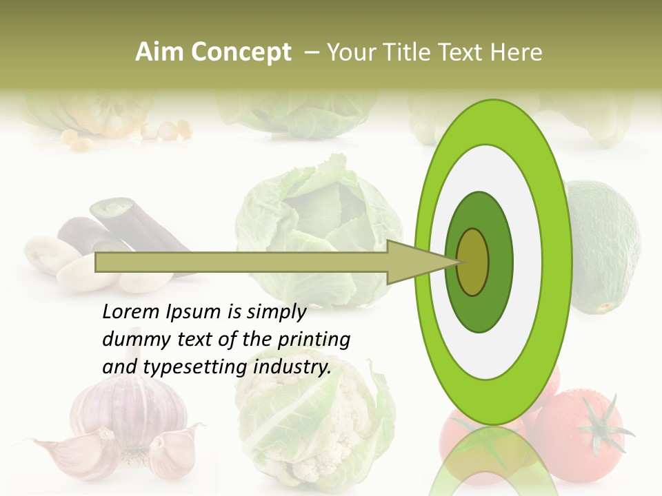 Yellow Isolate Tasty PowerPoint Template