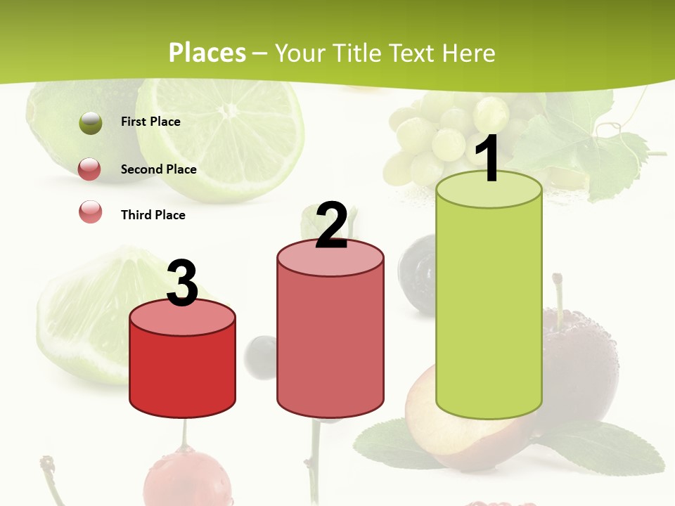 Raw Fruit Segment PowerPoint Template