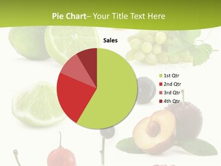 Raw Fruit Segment PowerPoint Template