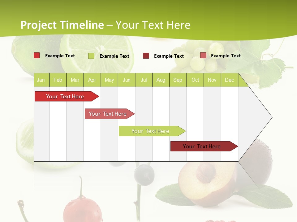Raw Fruit Segment PowerPoint Template