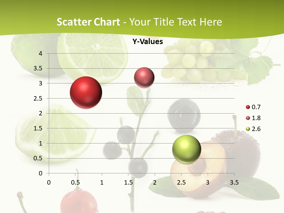 Raw Fruit Segment PowerPoint Template