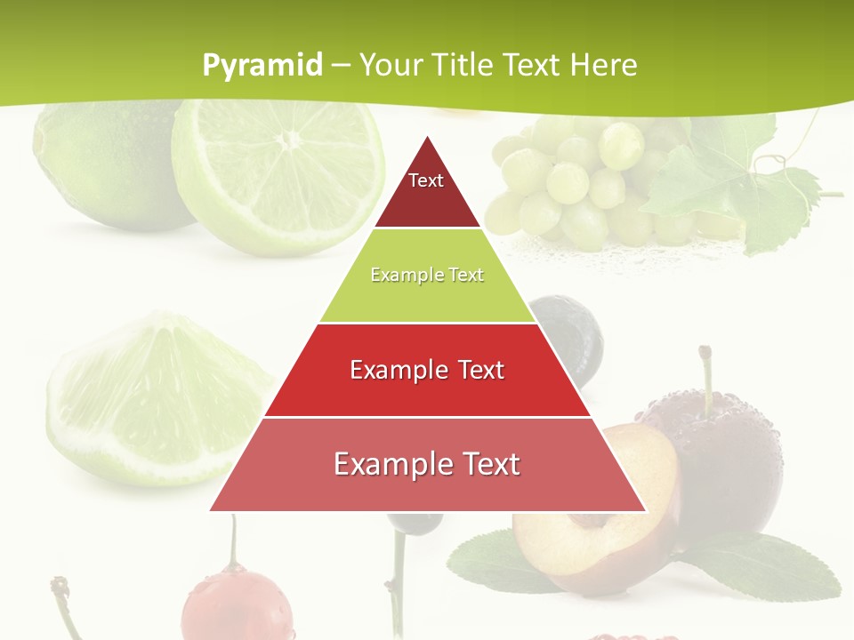 Raw Fruit Segment PowerPoint Template