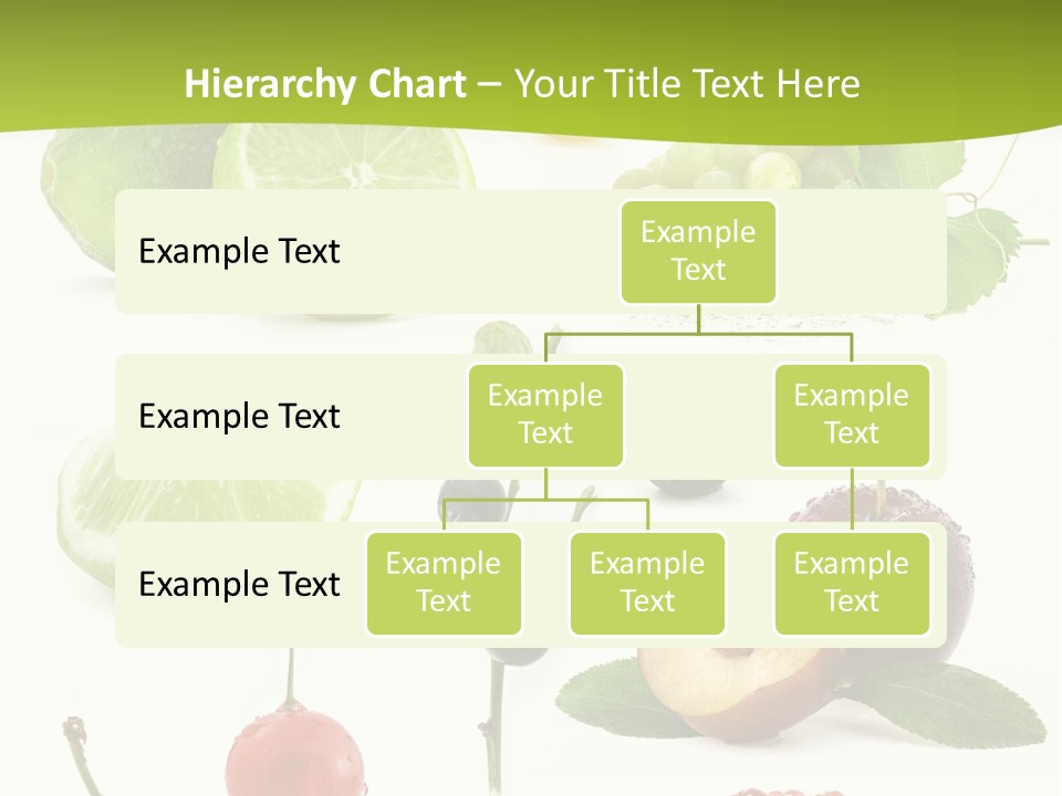 Raw Fruit Segment PowerPoint Template