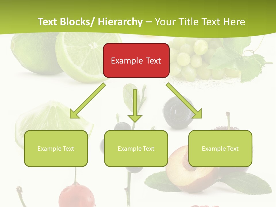 Raw Fruit Segment PowerPoint Template