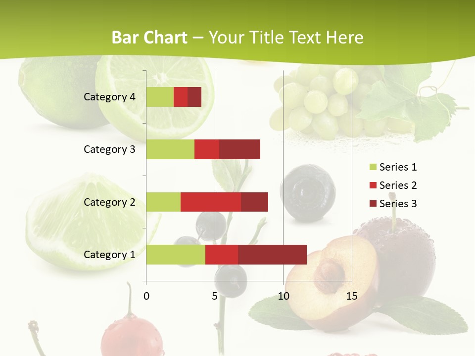Raw Fruit Segment PowerPoint Template