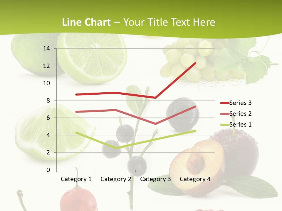 Raw Fruit Segment PowerPoint Template